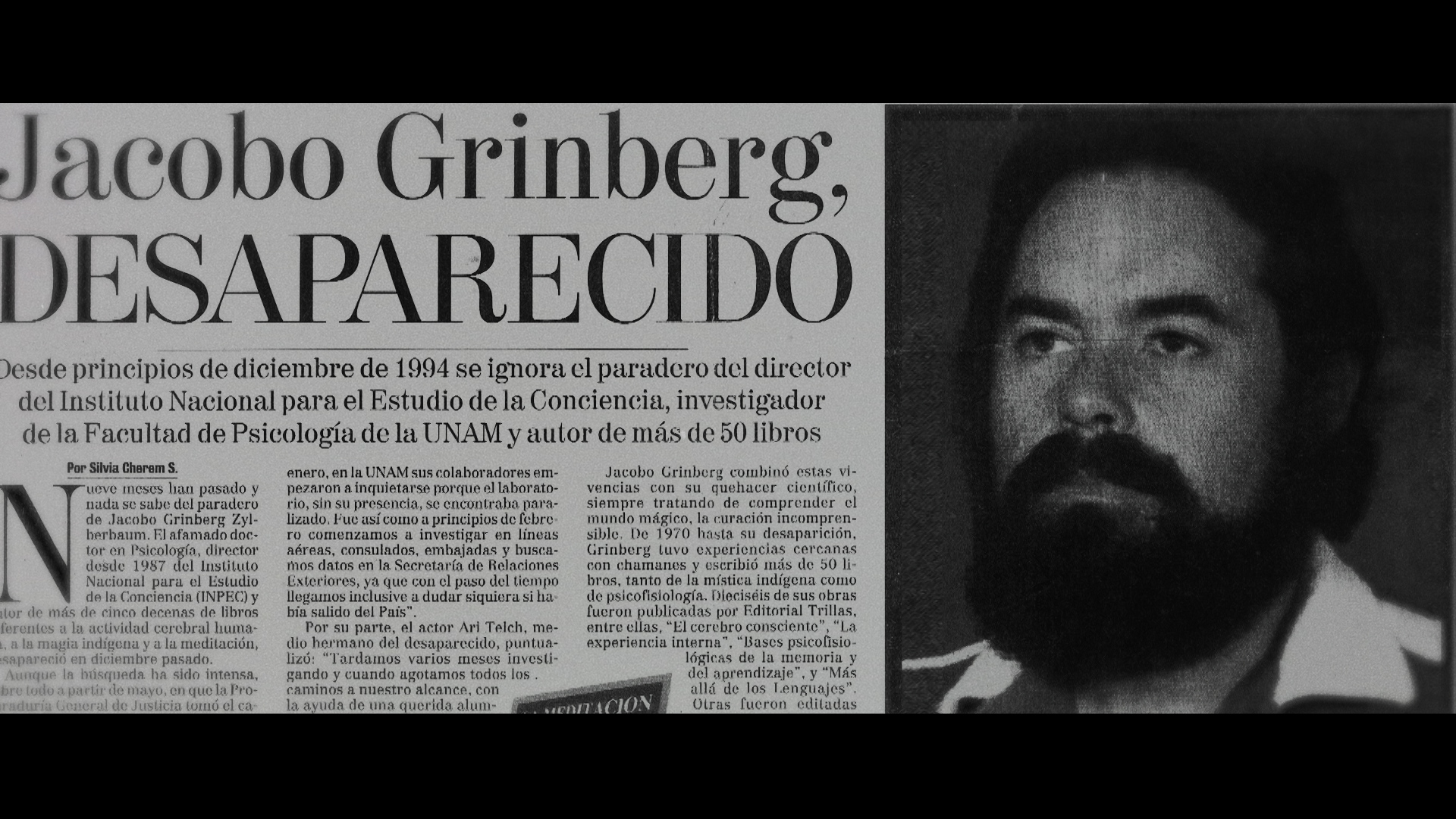 EL SECRETO DEL DOCTOR GRINBERG” REGRESA A CINETECA ALAMEDA