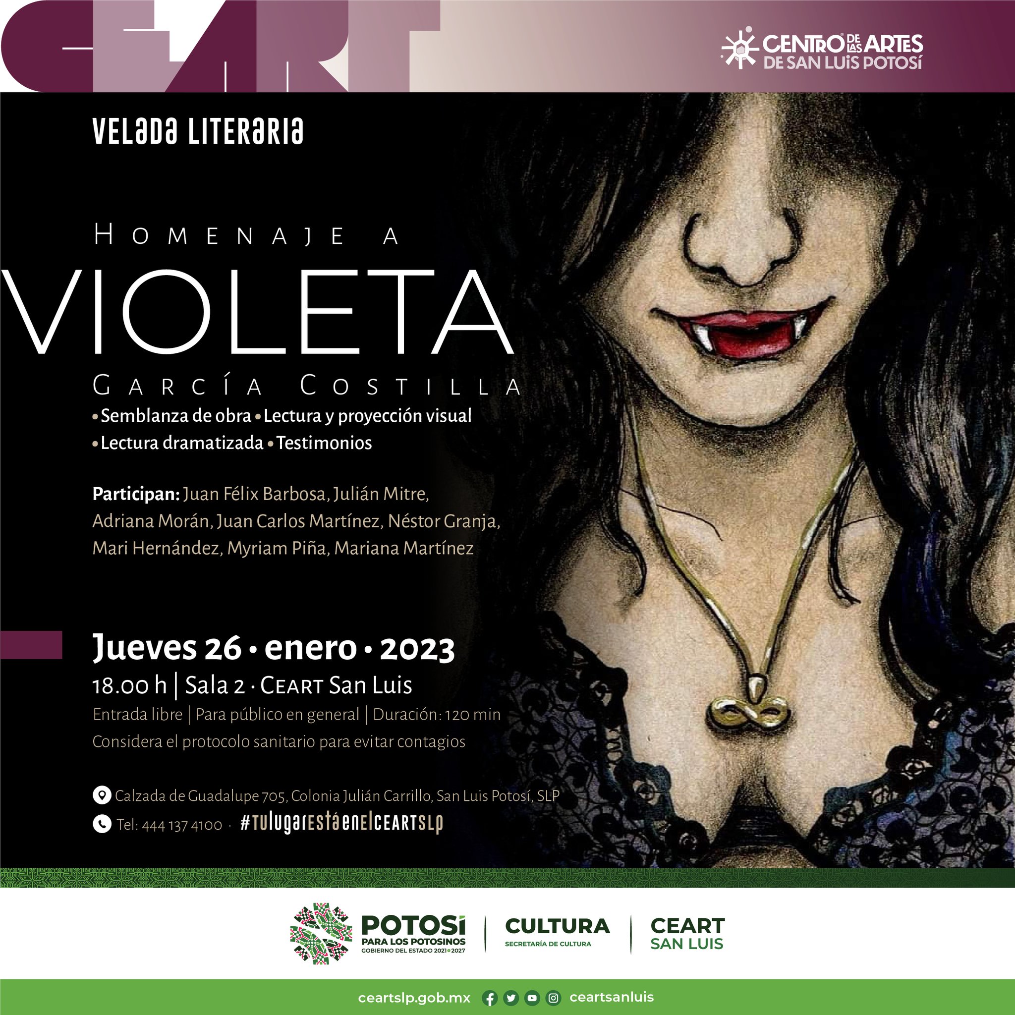 FLYER HOMENAJE VIOLETA GARCÍA_CEARTSLP2023.jpeg