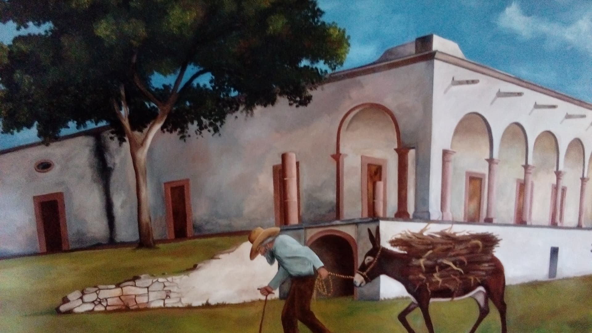 Exposición “Haciendas potosinas” pinturas de Mario Ortega en la Casa de  Cultura del Barrio de San Sebastián