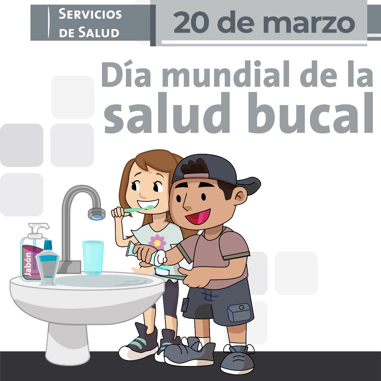 Cada 20 de marzo dia mundial de la salud bucal